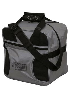 Storm Solo Single Tote Silver/Black Bowling Bags