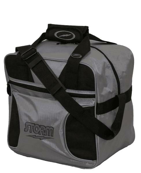 Storm Solo Single Tote Silver/Black