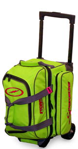 Popular2 Ball Rolling Bags: Storm Streamline 2 Ball Roller Lime/Grey