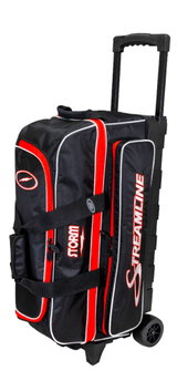 Newest/Latest Bags: Storm Streamline 3 Ball Roller Hex Black/Red