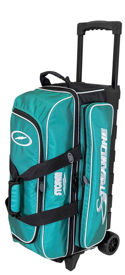 Storm Streamline 3 Ball Roller Hex Teal/Grey Bowling Bags
