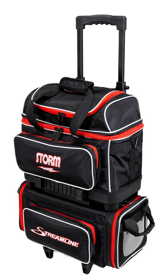 Storm Streamline 4 Ball Roller Hex Black/Red + Free Shipping