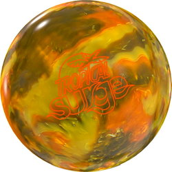 Storm Tropical Surge Pearl Gold-Bronze-Medallion Bowling Balls