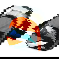 Tenth Frame Deluxe Add-On Bag Black/Orange ALT Image