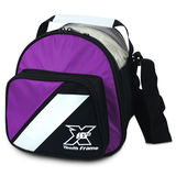 Top Bags: Tenth Frame Deluxe Add-On Bag Black/Purple