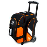 Top Bags: Tenth Frame Deluxe Double Roller Black/Orange
