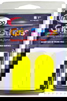 Turbo Grip Strips 1" 30/Pcs Yellow