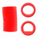 Top Accessories: Turbo Grips Quad Classic Oval & Power Lift Combo Red