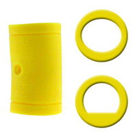 Turbo Grips Quad Classic Oval & Power Lift Combo Yellow
