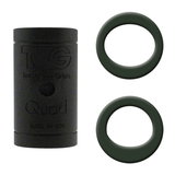 Top Accessories: Turbo Grips Quad Soft Power Lift/Oval Mesh Insert Black