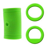 Top Accessories: Turbo Grips Quad Soft Power Lift/Oval Mesh Insert Green