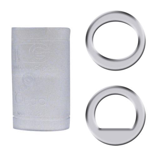 Turbo Grips Quad Soft Power Lift/Oval Mesh Insert Ice