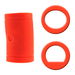 Review the Turbo Grips Quad Soft Power Lift/Oval Mesh Insert Orange