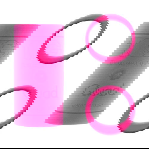 Turbo Grips Quad Soft Power Lift/Oval Mesh Insert Pink