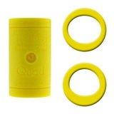 Top Accessories: Turbo Grips Quad Soft Power Lift/Oval Mesh Insert Yellow