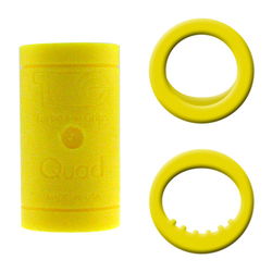 Turbo Grips Quad2 Yellow Inserts