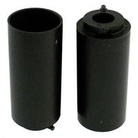 Turbo Switch Grip Empty Black Inner Sleeve 1 1/4"