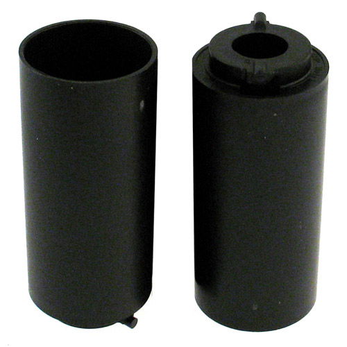Turbo Switch Grip Empty Black Inner Sleeve 1 1/4"