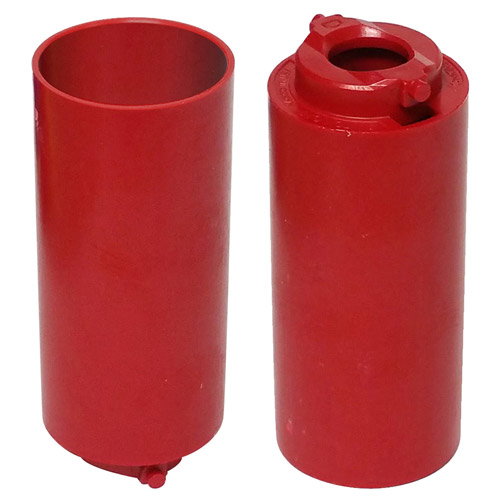 Turbo Switch Grip Empty Inner Sleeve Red 1 1/4"