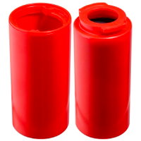 Turbo Switch Grip NX Empty Inner Sleeve Red ALT Image