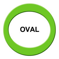 Turbo Xcel Oval Thumb Insert Black ALT Image