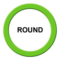 Turbo Xcel Round Thumb Insert Black ALT Image