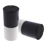 Top Accessories: VISE "Easy" 100% Urethane Thumb Slug Black/White