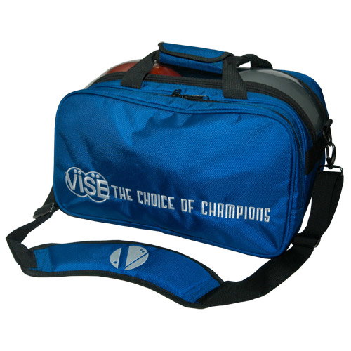 VISE 2 Ball "Clear Top" Tote Plus Blue
