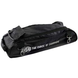 Vise 3 Ball Add-On Shoe Bag-Black Bowling Bags