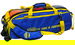 Review the Vise 3 Ball Clear Top Roller/Tote Blue/Yellow