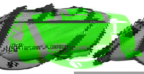 Vise 3 Ball Clear Top Roller/Tote Green