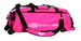 Review the Vise 3 Ball Clear Top Roller/Tote Pink