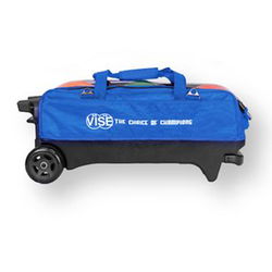 Vise 3 Ball Tournament Roller Blue Bowling Bags