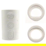 Top Accessories: VISE Power Lift & Oval Grip White