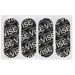 Review the Vise Pre Cut Logo Tape 3/4" Black