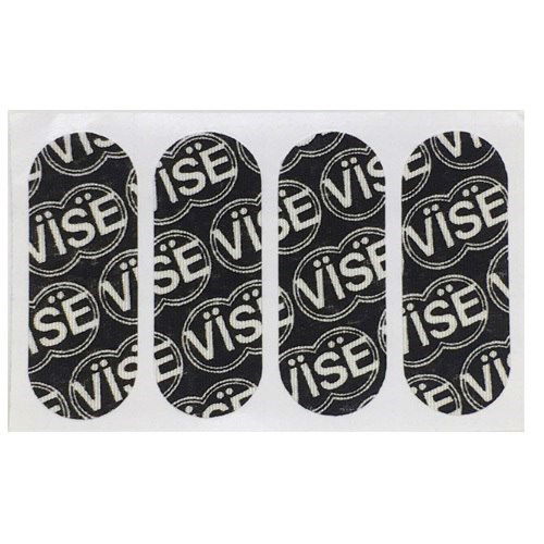 Vise Pre Cut Logo Tape 3/4" Black