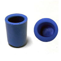 Vise Silicone Smooth Oval Grip Blue MAIN Image