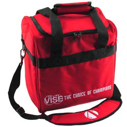 VISE Single Tote Red Bowling Bags