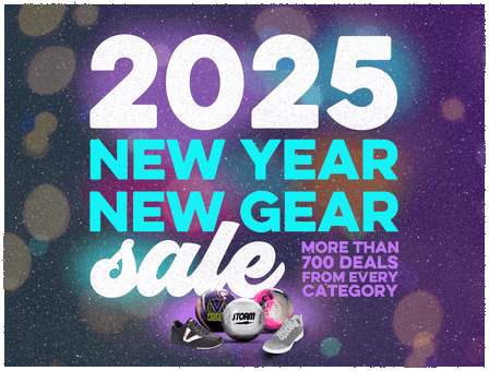 New Year New Gear Sale : Discounts on Bowling Balls, Bowling Bags, Bowling Shoes, and Accessories