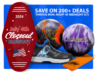 July 4th Sale : Discounts on Bowling Balls, Bowling Bags, Bowling Shoes, and Accessories
