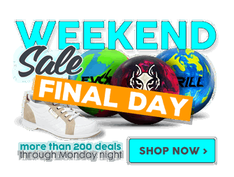 Weekend Sale : Discounts on Bowling Balls, Bowling Bags, Bowling Shoes, and Accessories