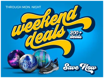 Weekend Sale : Discounts on Bowling Balls, Bowling Bags, Bowling Shoes, and Accessories