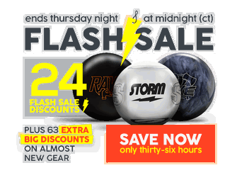 Flash Sale : Discounts on Bowling Balls, Bowling Bags, Bowling Shoes, and Accessories