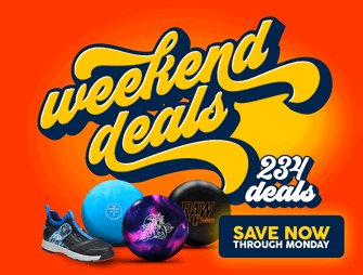 Weekend Sale : Discounts on Bowling Balls, Bowling Bags, Bowling Shoes, and Accessories