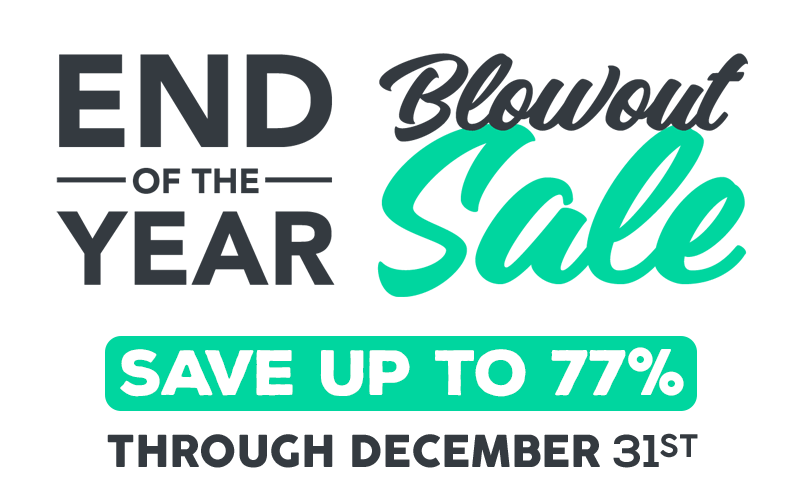 End of Year Blowout Sale