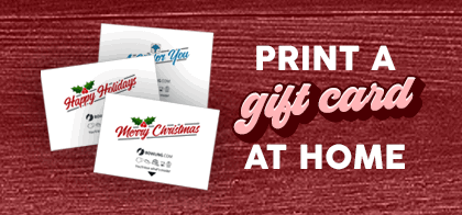 Print a Gift Card at Home