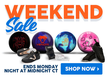 Weekend Sale : Discounts on Bowling Balls, Bowling Bags, Bowling Shoes, and Accessories