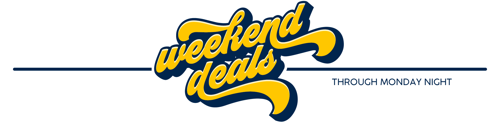 Weekend Sale