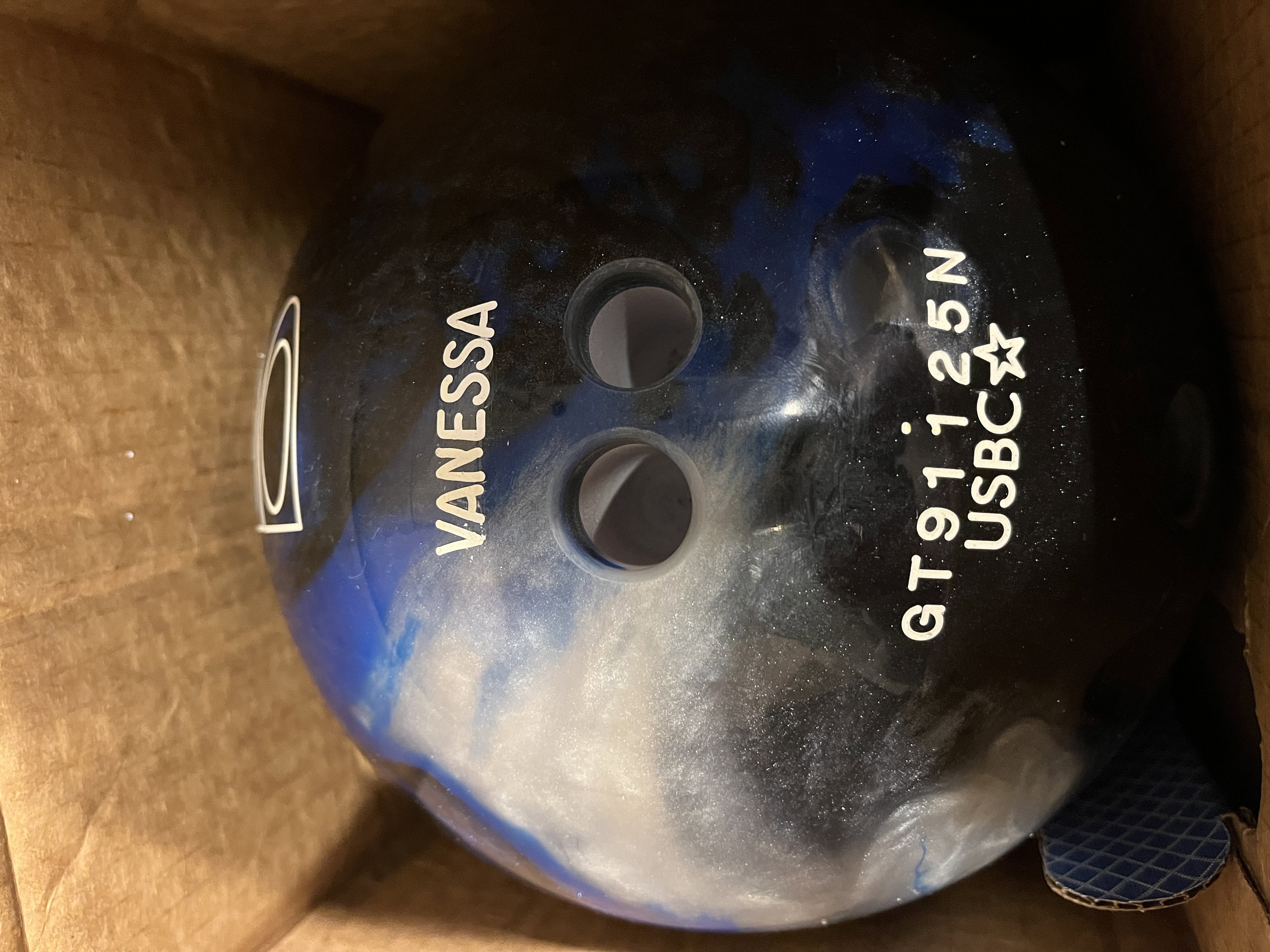 Brunswick TZone Indigo Swirl Bowling Balls + FREE SHIPPING