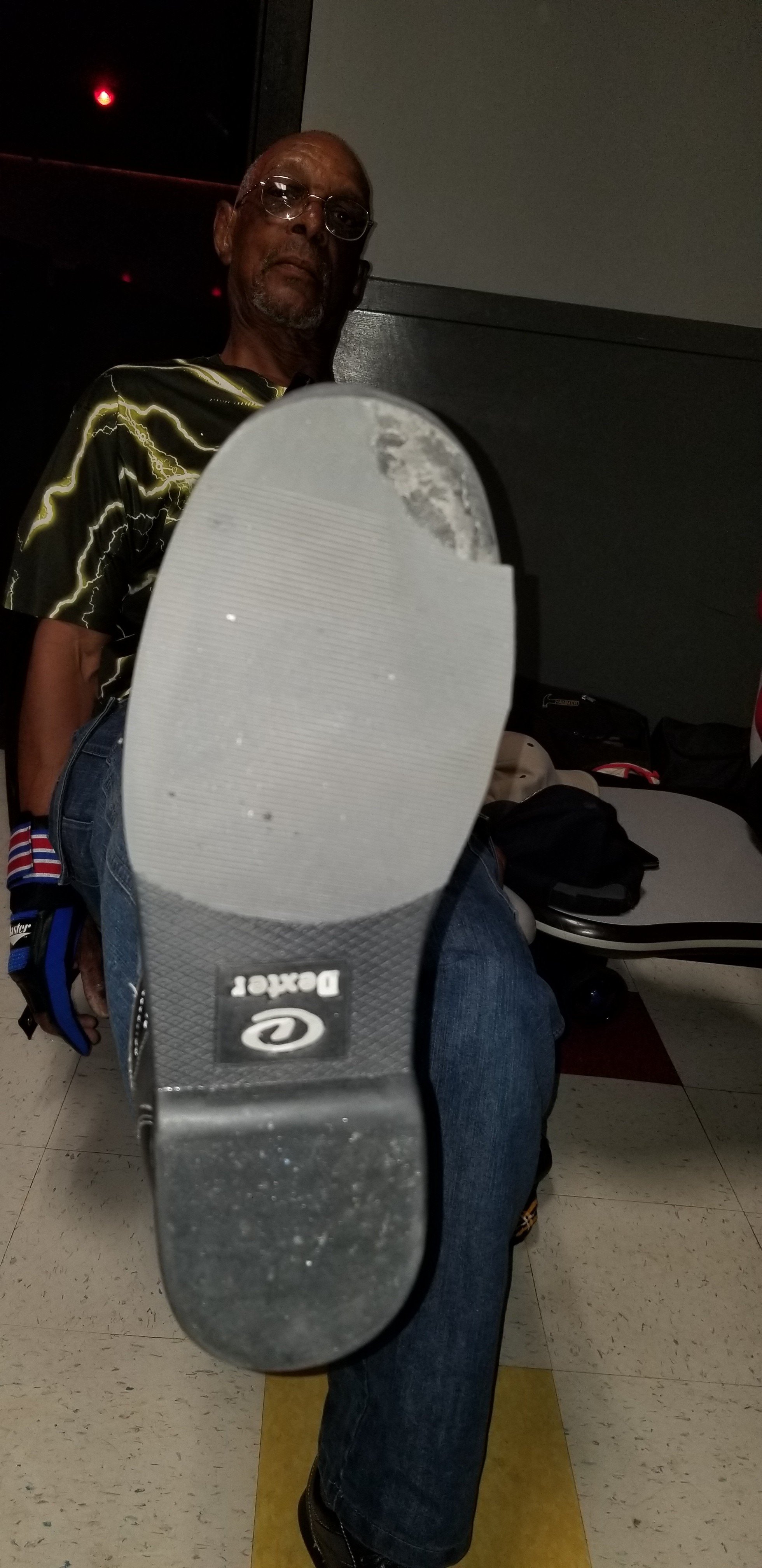 Details about   Men's Bowling Shoes Dexter pro Am II Black Grey Semi Pro Right Handed 